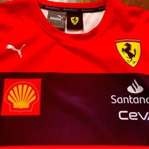 Puma Ferrari - Charles Leclerc 2022 Team jersey shirt